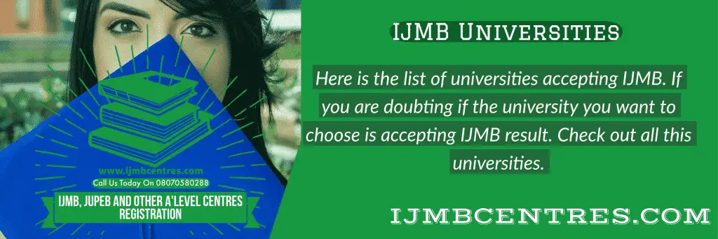 IJMB Universities