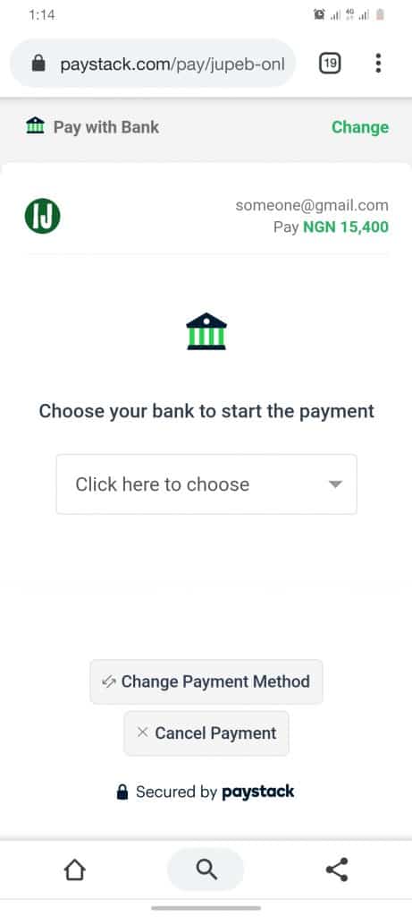 How Can I Get JUPEB Form - Pay with bank